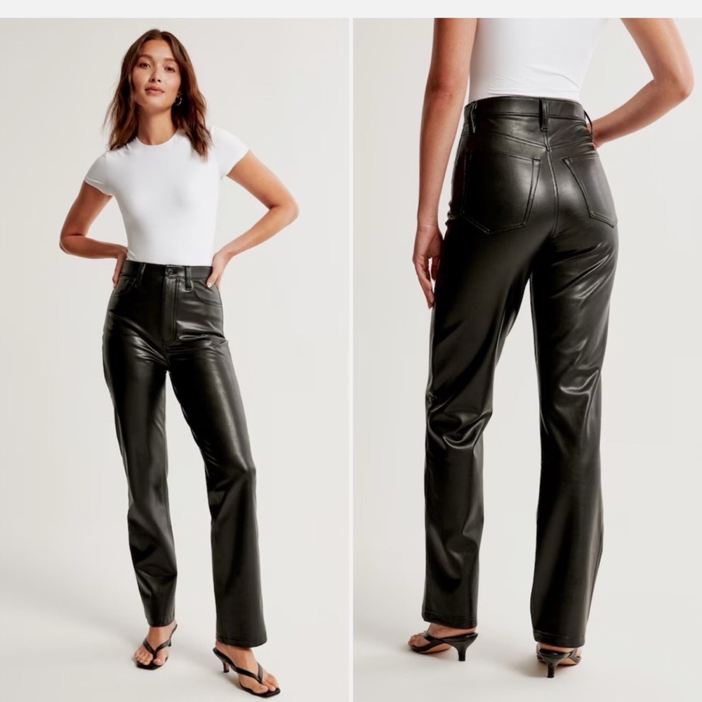 Vegan Leather Pants